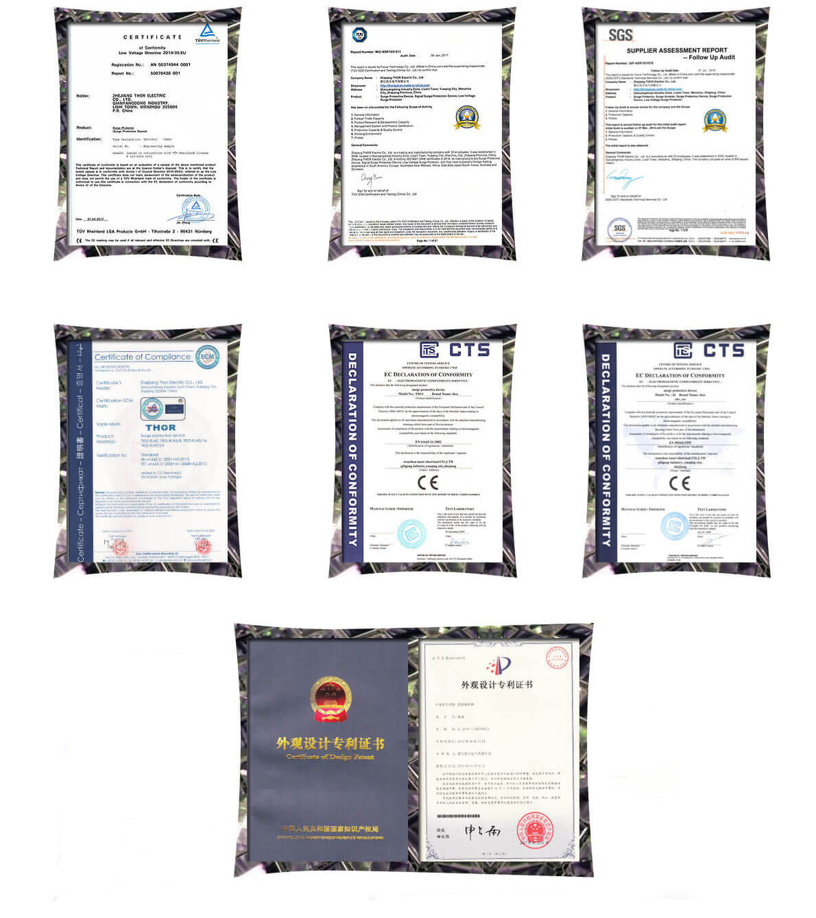 certificates